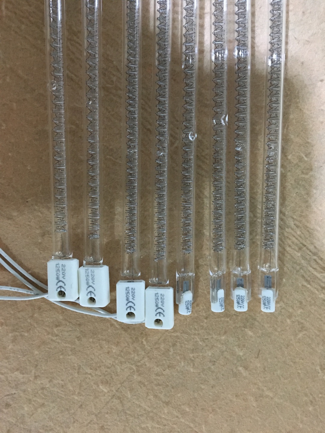 240v 1600w quartz halogen heat lamp ir lamp