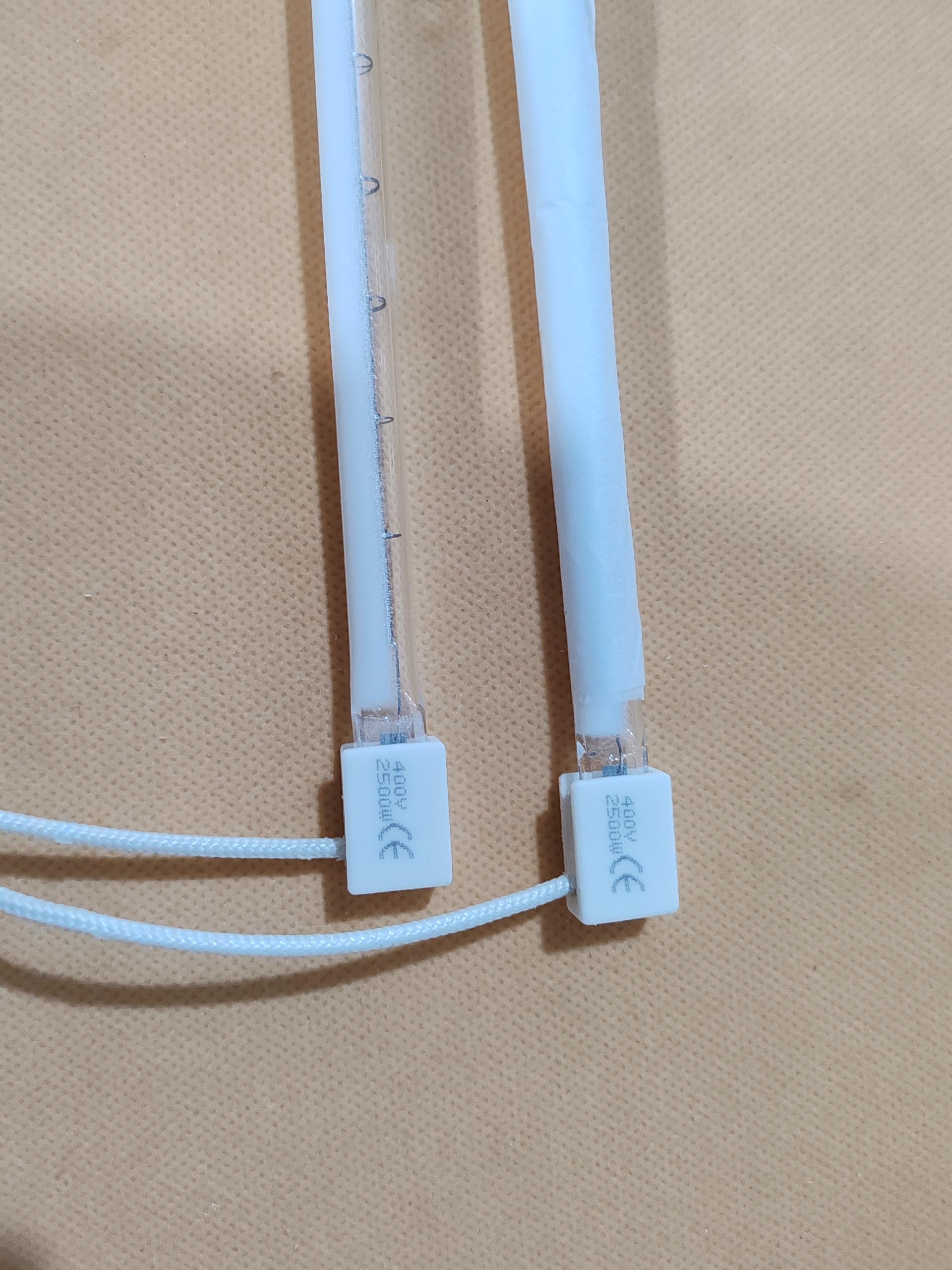 R7S SK15 halogenová infračervená křemíková skleněná topná lampa