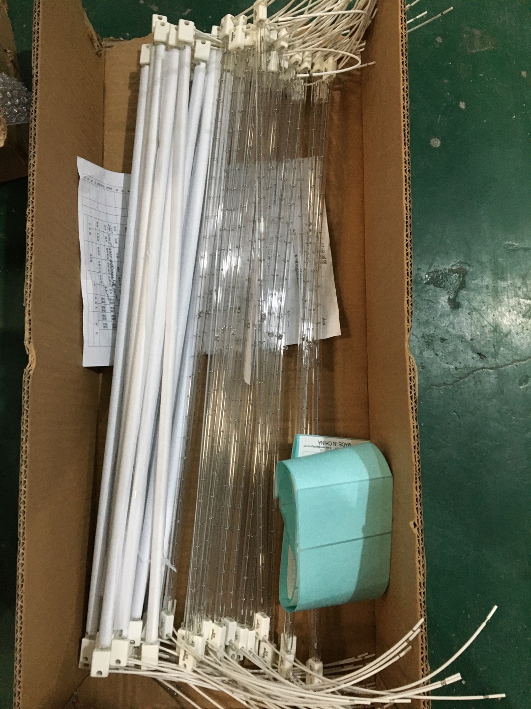 Customize 300mm ruby halogen heat lamps 300w halogen heat lamps for shoe machines