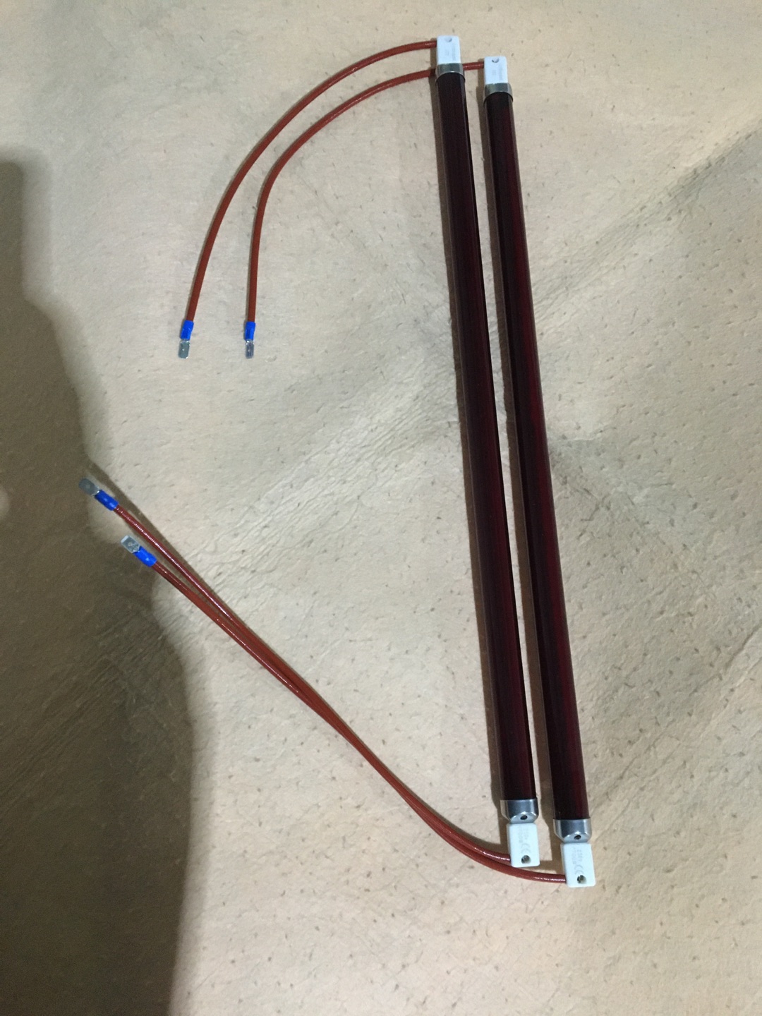 halogen clear heating tube